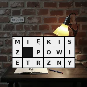 Hasło krzyżówkowe jedna z odmian tkanki miękiszowej która charakteryzuje się dużymi przestworami międzykomórkowymi wypełnionymi powietrzem - miękisz powietrzny – rozwiązanie, synonimy, podpowiedzi i definicje krzyżówkowe